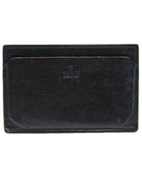 Gucci - Leather Card Holder (Authentic Pre-Owned) - Lyst