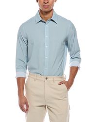 Report Collection - 4-Way Printed Woven Sport Shirt - Lyst