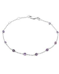 Gemstones - 0.95 Ct. Tw. Amethyst Bracelet - Lyst