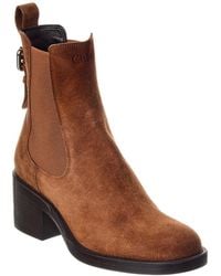 Chloé - Chloe Dakota Suede Boot - Lyst
