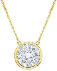 Diana M. Jewels - Fine Jewelry 14k 1.00 Ct. Tw. Diamond Solitaire Pendant Necklace - Lyst