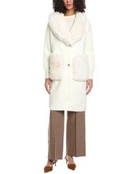 La Fiorentina - Plush Coat - Lyst