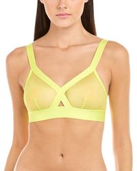 DKNY Synthetic Cut Anywhere Thong in Green Yellow Womens Lingerie DKNY Lingerie - Save 13% 