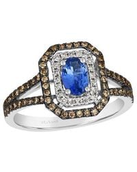 Le Vian - Le Vian 14K 0.85 Ct. Tw. Diamond & Tanzanite Ring - Lyst