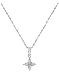 Diana M. Jewels - Fine Jewelry 14k 0.25 Ct. Tw. Diamond Necklace - Lyst