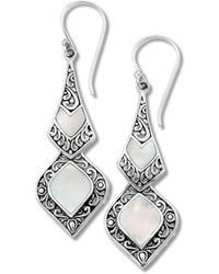 Samuel B. - Pearl Earrings - Lyst