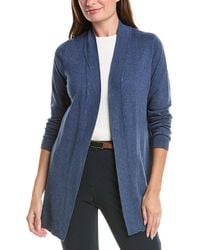 Tahari - Open Front Cardigan - Lyst