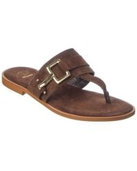 Dune - Lotica Suede Sandal - Lyst