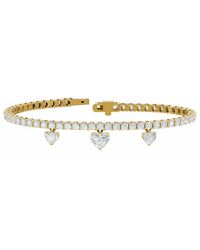 Lab Grown Diamonds - 14K 6.84 Ct. Tw. Lab-Grown Diamond Bracelet - Lyst