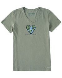 Life Is Good. - Crusher V-Neck T-Shirt - Lyst