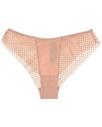 Wolford - Cheeky Romantic Net Bikini Panty - Lyst