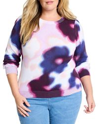 NIC+ZOE - Nic + Zoe Plus Blossom Blur Sweater - Lyst