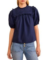Ulla Johnson - Adeline Puff Sleeve Top - Lyst