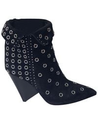 Isabel Marant - Suede Lakky 90 Eyelet Boot (authentic Pre-loved) - Lyst