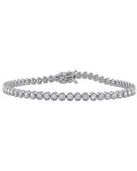 Lab Grown Diamonds - 14K 2.00 Ct. Tw. Lab-Grown Diamond Tennis Bracelet - Lyst