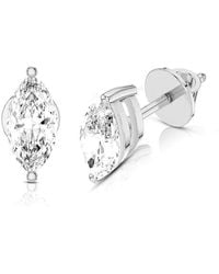Amairah - 14K 2.00 Ct. Tw. Lab-Grown Diamond Stud Earrings - Lyst