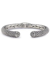 Samuel B. - Silver Bangle Bracelet - Lyst