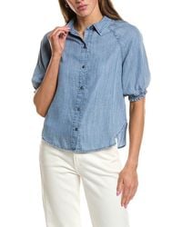 Splendid - Talia Puff Sleeve Top - Lyst