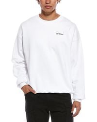 Off-White c/o Virgil Abloh - Graphic Crewneck Sweatshirt - Lyst