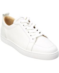 white louboutin mens sneakers