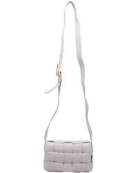 Bottega Veneta - Leather Padded Cassette Shoulder Bag (Authentic Pre- Loved) - Lyst