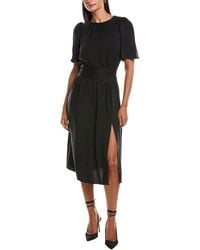Nation Ltd - Kayla Short Bell Sleeve Midi Dress - Lyst