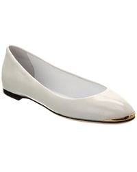 Giuseppe Zanotti - Amur 2.0 Leather Flat - Lyst