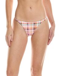 Monte and Lou - Ruched Band Bikini Bottom - Lyst