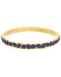Kenneth Jay Lane - Plated Bangle Bracelet - Lyst
