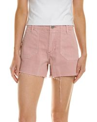 PAIGE - Mayslie Vintage Pink Blush Utility Short - Lyst