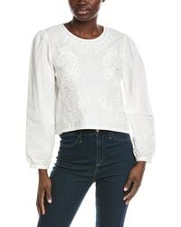 Z Supply - Tatiana Poplin Top - Lyst