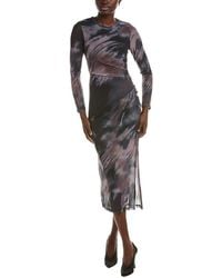 CHARLOTTE GREEN - Midi Dress - Lyst