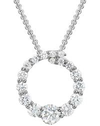 Diamond Select Cuts - 14K Diamond Necklace 0.47 Ct - Lyst