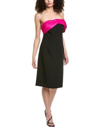 Teri Jon - Off-The-Shoulder Cocktail Dress - Lyst