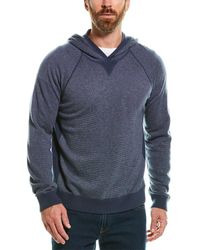 gym and workout clothes Green for Men Save 1% Vince Wool & Cashmere-blend Hoodie in Brown Mens Activewear gym and workout clothes Vince Activewear 