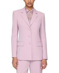 Lafayette 148 New York - Single Breasted Three Button Jacket - Lyst