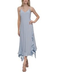 DKNY - Fit And Flare Dress - Lyst
