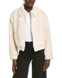 Michael Stars - Ziggy Shaggy Shearling Jacket - Lyst