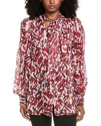 Beulah London - Printed Blouse - Lyst