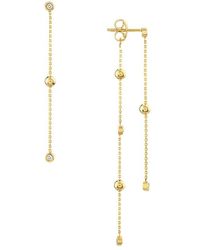 HAWLEY ST - 14K 0.10 Ct. Tw. Diamond Fashion Earrings - Lyst