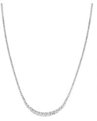 Effy Fine Jewelry - 14K 5.55 Ct. Tw. Lab-Grown Diamond Necklace - Lyst