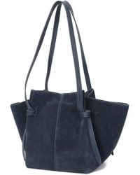 Tiffany & Fred Paris - Woven Suede & Leather Shoulder Bag - Lyst