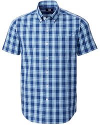 Cutter & Buck - Strive Shadow Plaid Shirt - Lyst