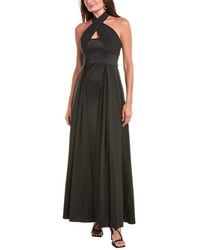 Aidan Mattox - Crossover Halter Gown - Lyst