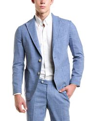 Richard James - Wool & Linen-Blend Travel Jacket - Lyst
