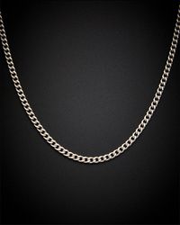 Italian Gold - 14k 2.2mm Miami Cuban Link Necklace - Lyst