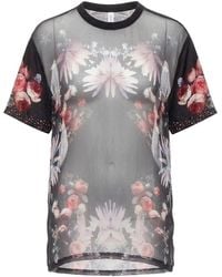 Givenchy - Floral Sheer Goth T-Shirt, Size Fr (Authentic Pre-Loved) - Lyst