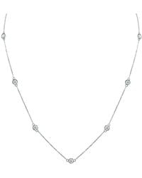 Diamond Select Cuts - 14K 2.00 Ct. Tw. Diamond Necklace - Lyst