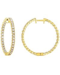 Amairah - 5.00 Ct. Tw. Lab-Grown Diamond Hoop Earring - Lyst