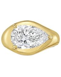 Diana M. Jewels - Diana M. 14K 3.00 Ct. Tw. Lab-Grown Diamond Solitaire Ring - Lyst